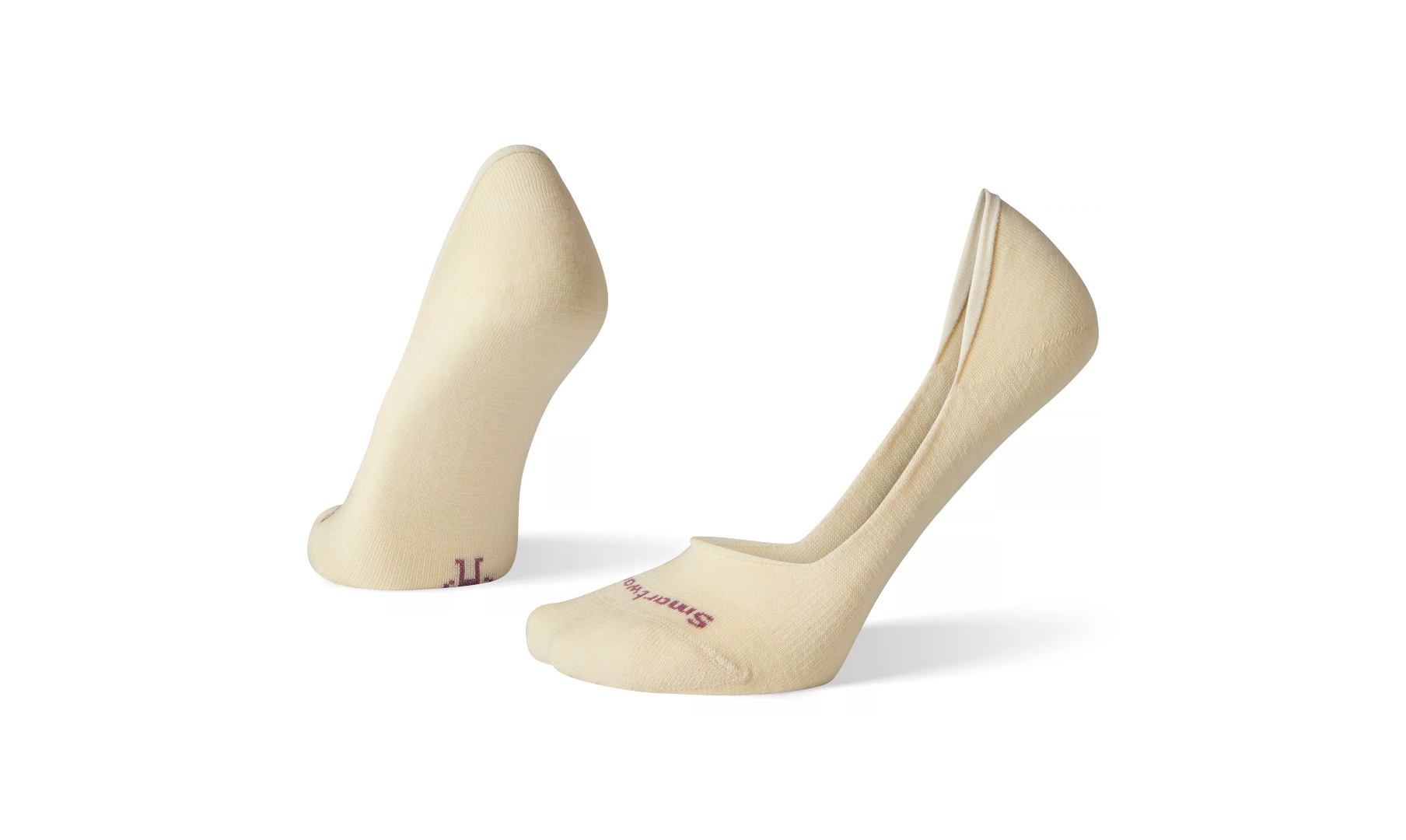 Women's Smartwool Everyday Secret Sleuth Zero Cushion No Show Sock Color: Natural