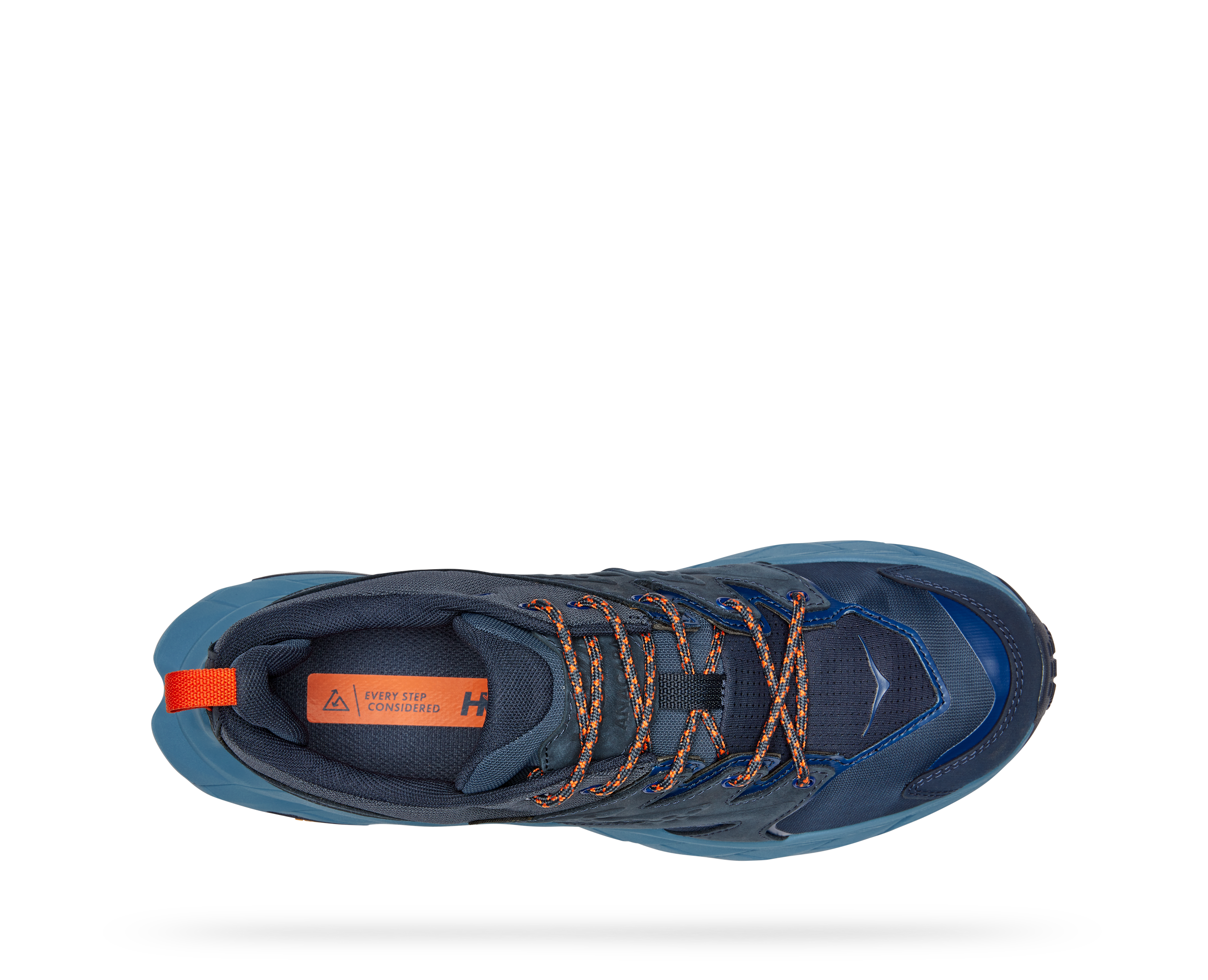 Men's Hoka One One Anacapa Low GTX Color: Outer Space / Mountain Spring