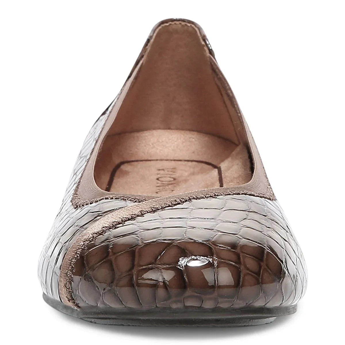 Women's Vionic Caroll Ballet Flat Color: Monks Robe Croc