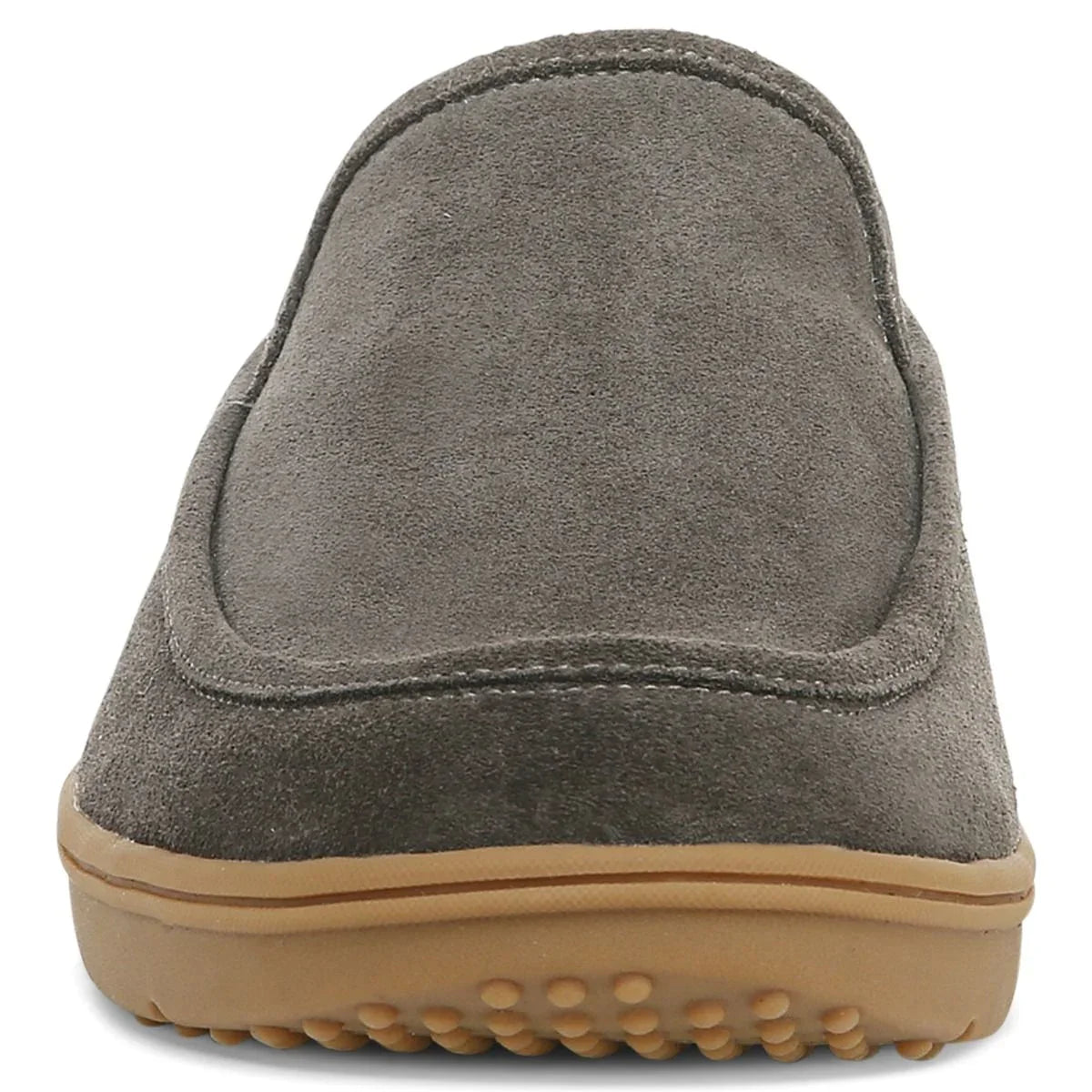 Men's Vionic Gustavo Slipper Color: Greige Suede