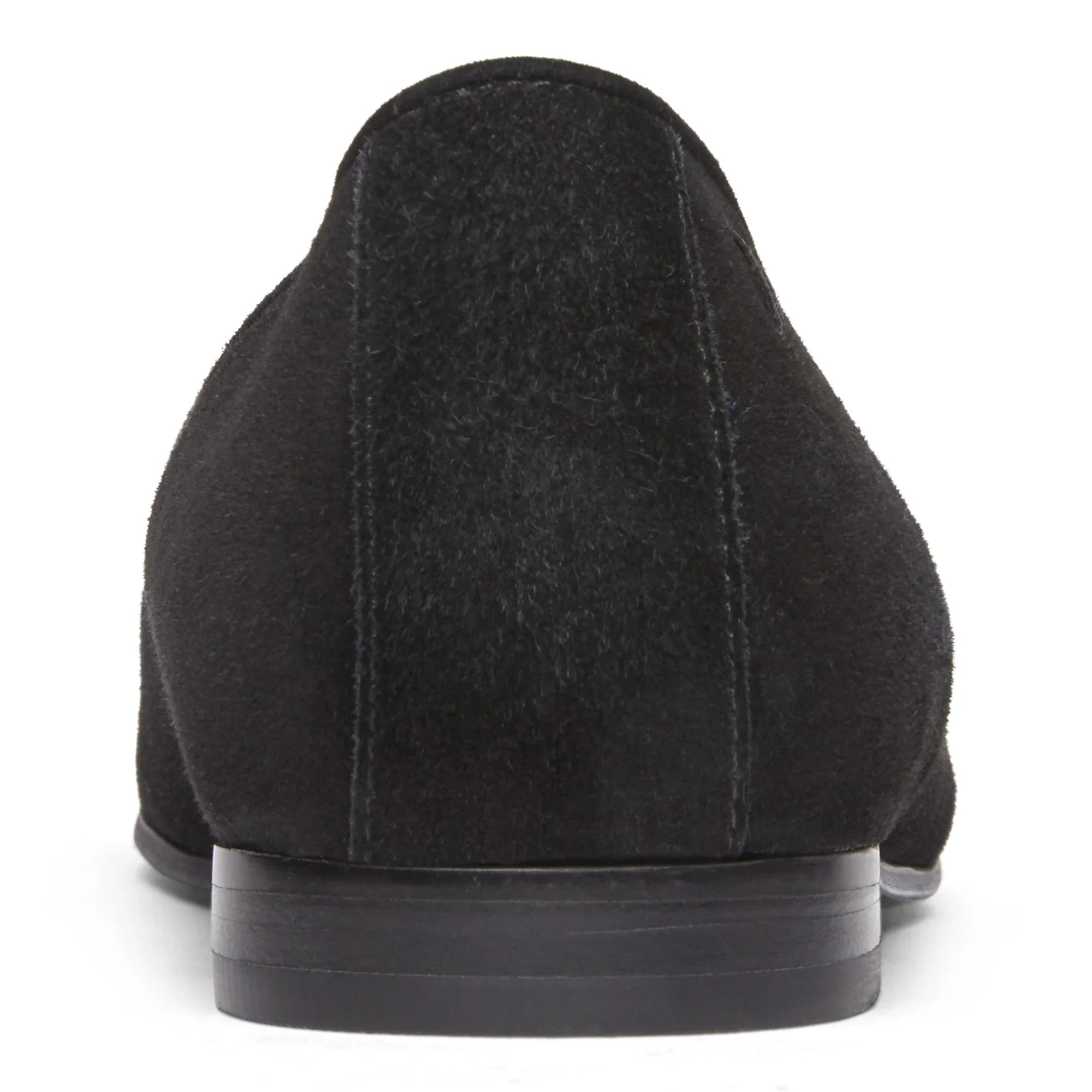 Women's Vionic Willa Slip on Flat Color: Black Suede