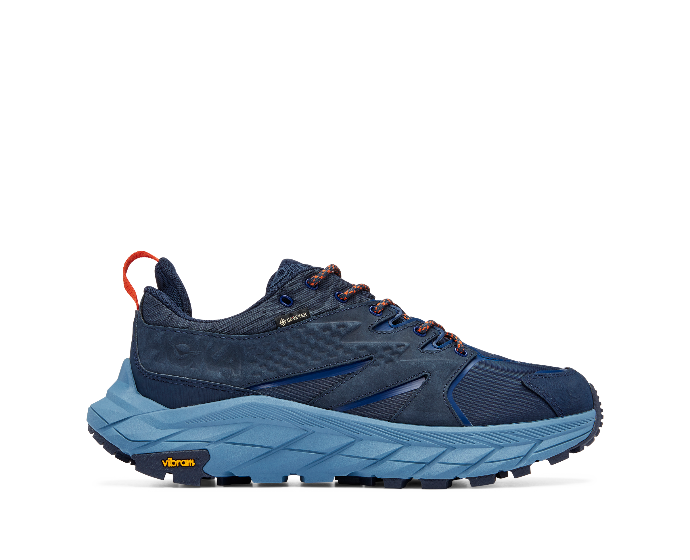Men's Hoka One One Anacapa Low GTX Color: Outer Space / Mountain Spring