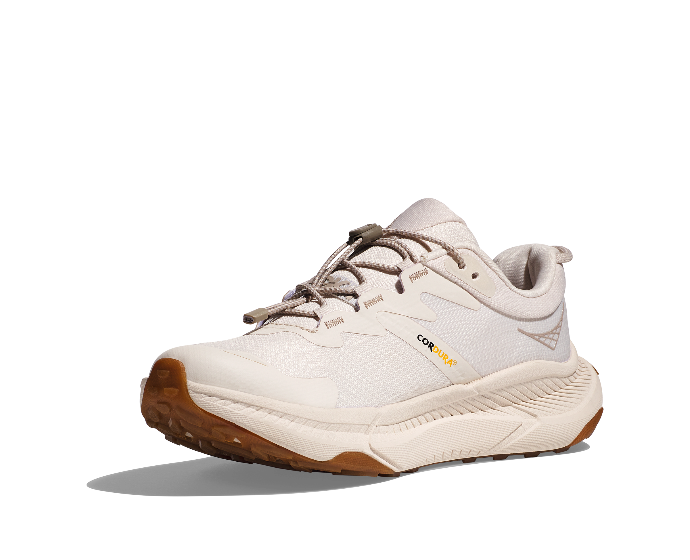 Women's Hoka One One Transport Color: Eggnog/Eggnog