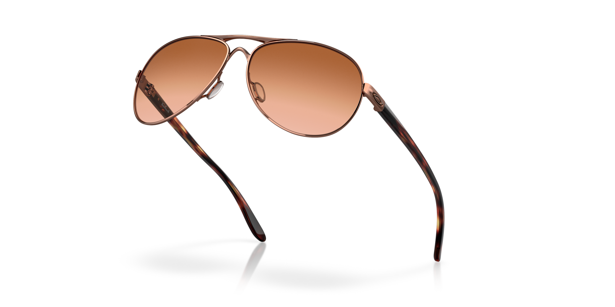 Oakley Feedback Vr50 Brown Gradient Lenses, Rose Gold Frame  4