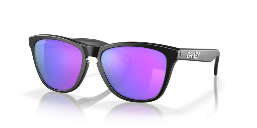 Oakley Frogskins Color: Matte Black with Prizm Violet Lens