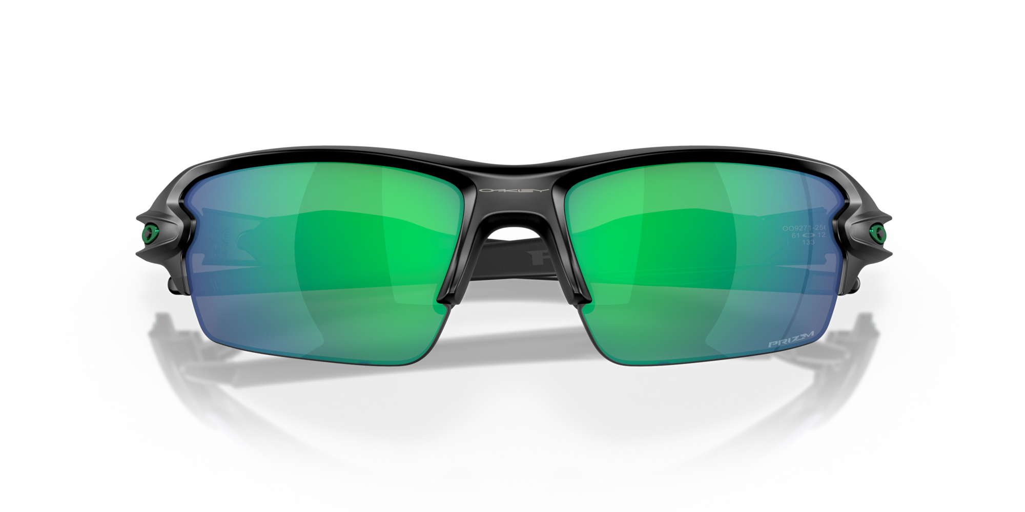 Oakley Flak 2.0 (Low Bridge Fit) Prizm Jade Polarized Lenses, Matte Black Frame 5