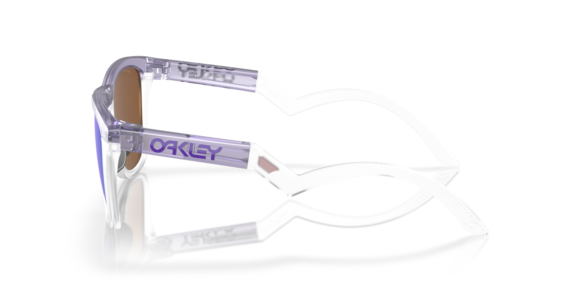 Oakley Frogskins Hybrid Matte Lilac Prizm Violet Sunglasses