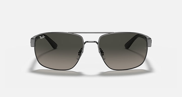 Ray Ban RB3663 Polished Gunmetal with Grey Gradient Lenses  3