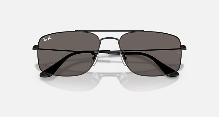 Ray Ban Explorer III Polished Black with Dark Grey Lenses