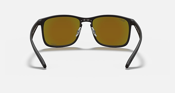 Ray Ban RB4264 Chromance Matte Black with Blue Chromance 5