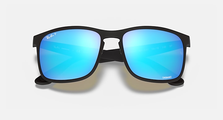 Ray Ban RB4264 Chromance Matte Black with Blue Chromance 6