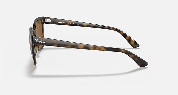 Ray Ban RB4323 Polished Light Havana Frame with B-15 Brown Lenses  4