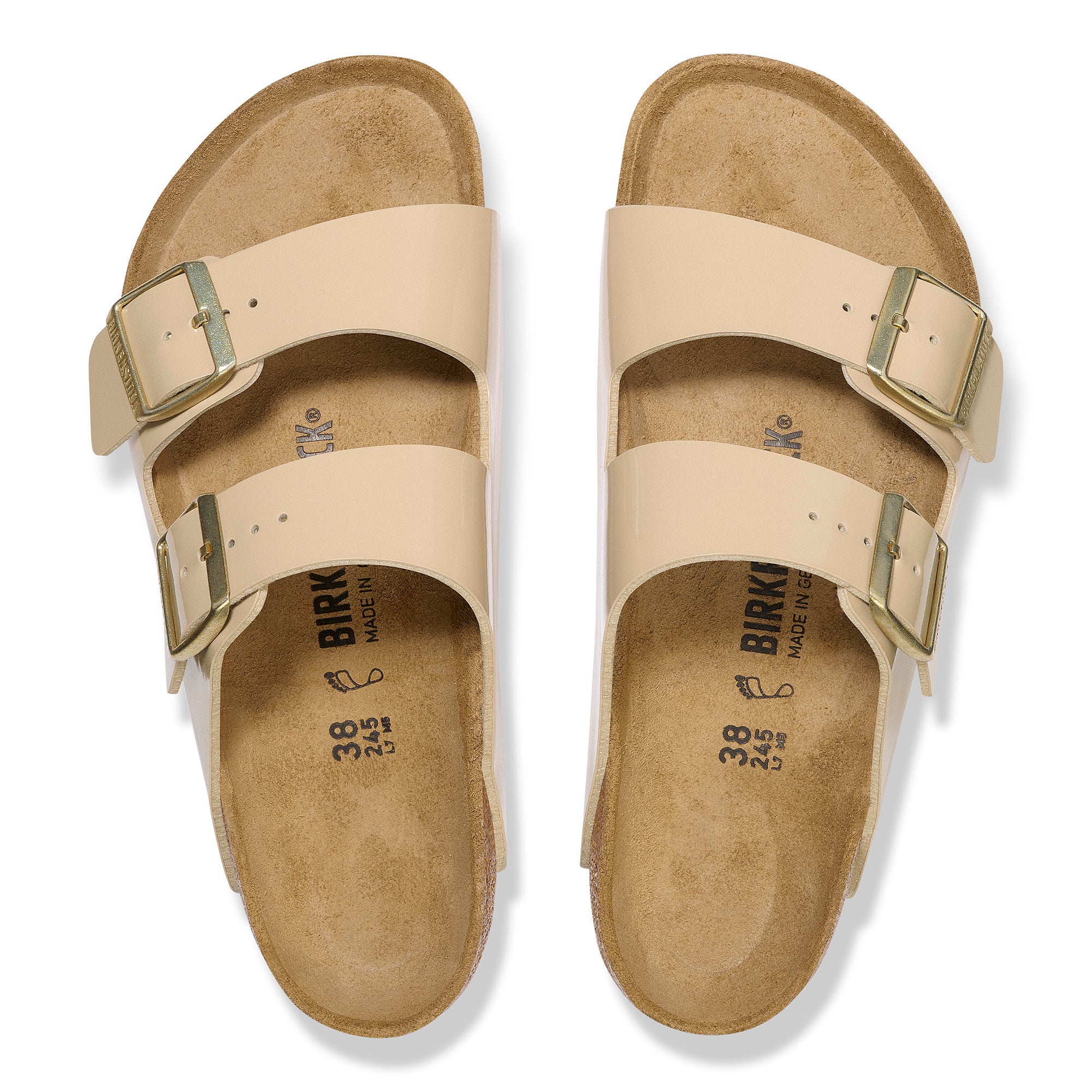 Birkenstock Arizona Birko-Flor Patent Women's 6