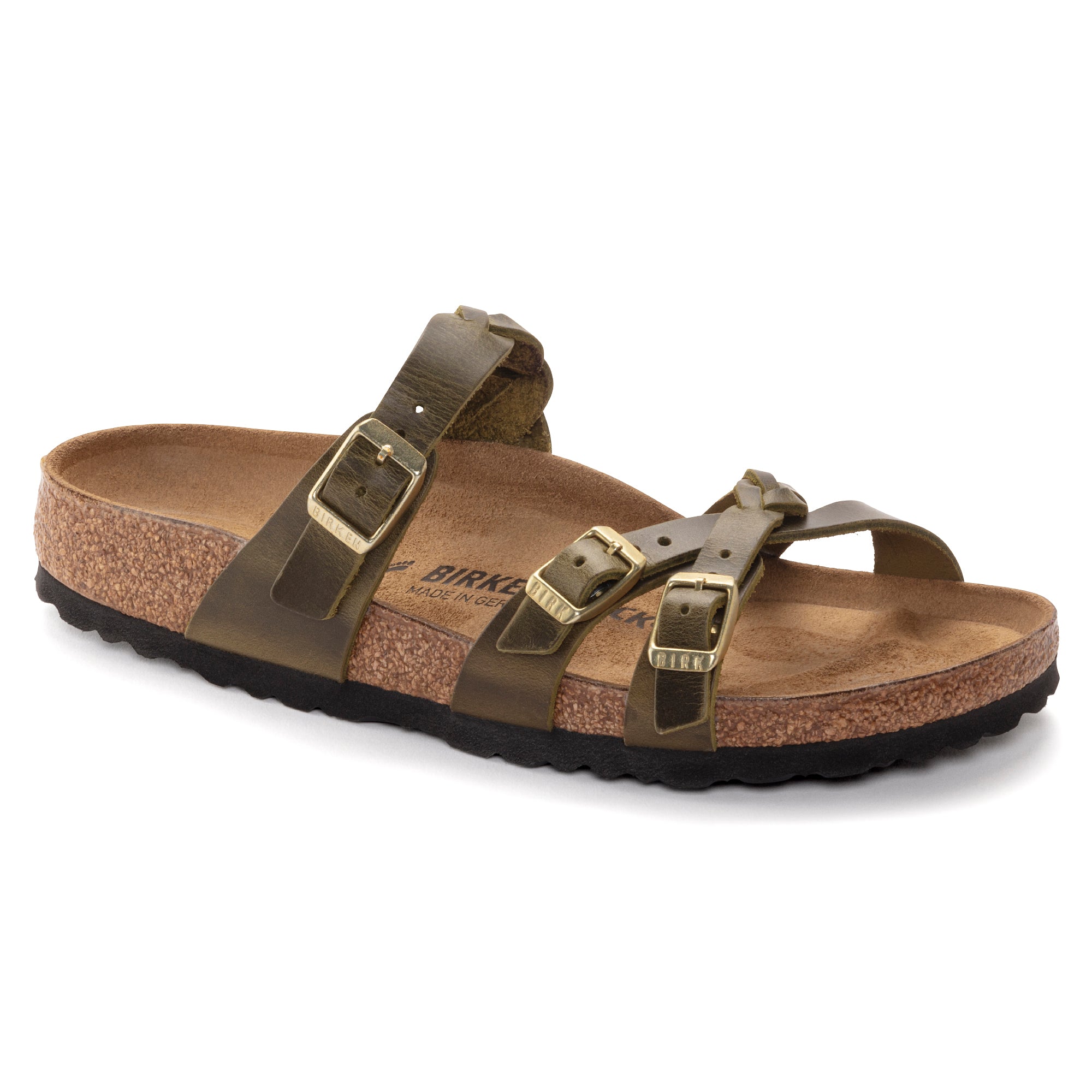 Birkenstock Franca Braided Oiled Leather Women's 2