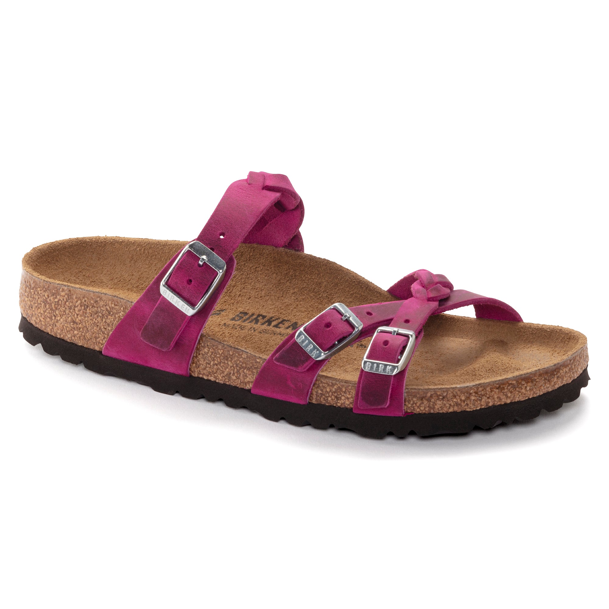 Birkenstock Franca Braided Oiled Leather Women's 5