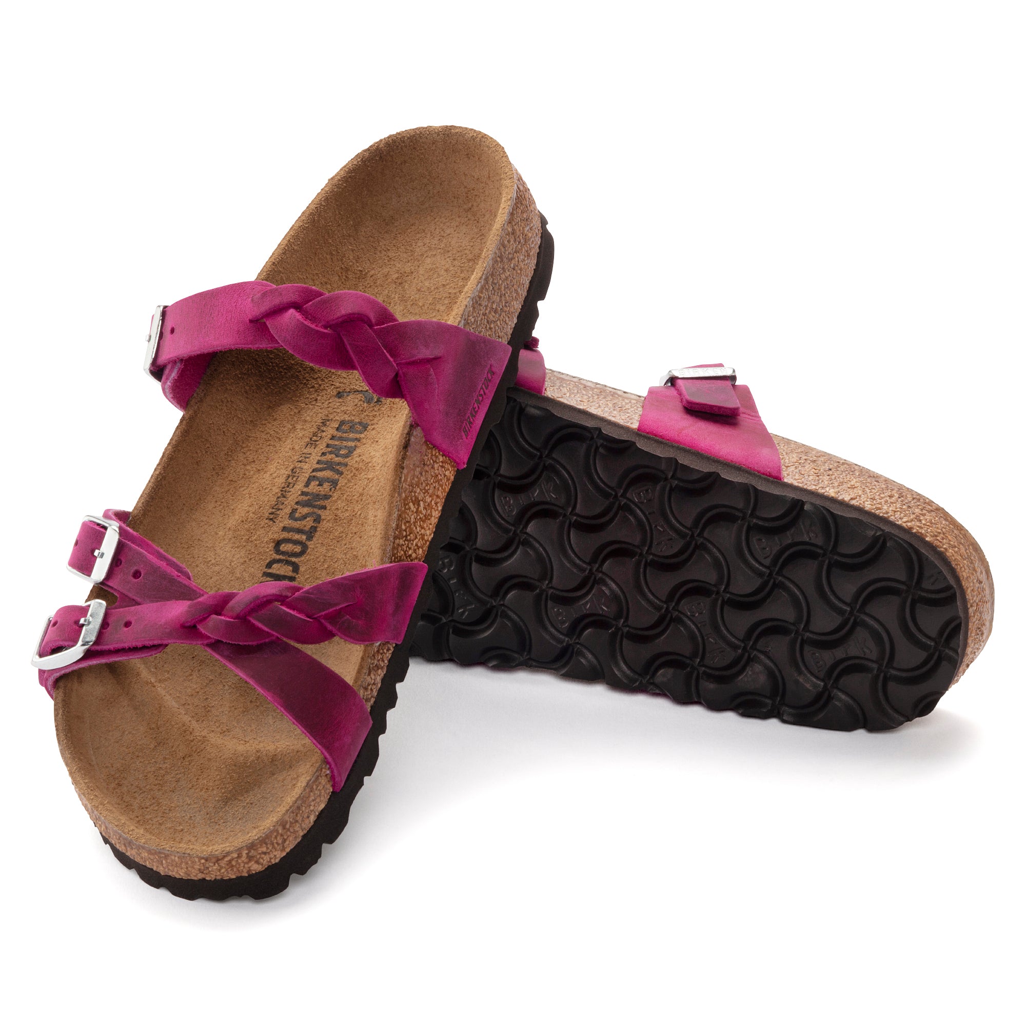 Birkenstock Franca Braided Oiled Leather Women's 4