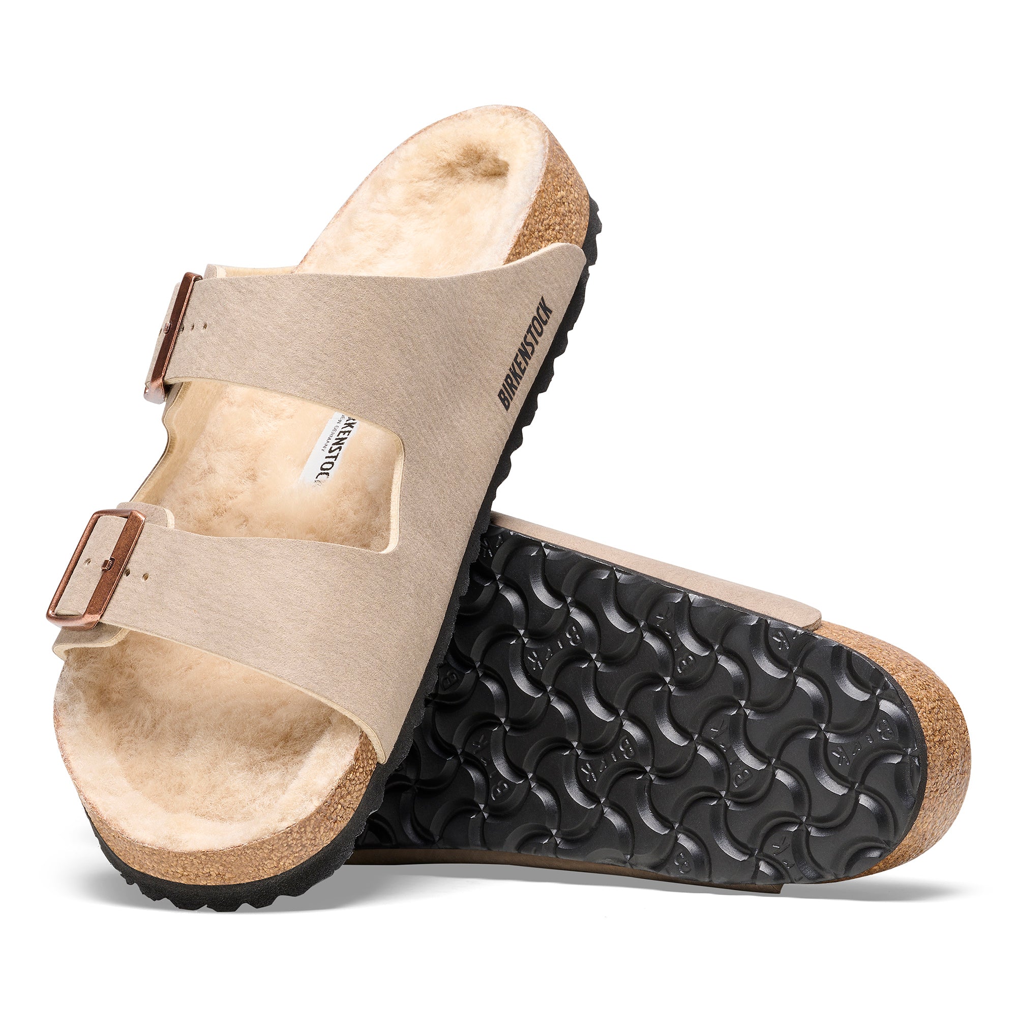 Birkenstock Arizona Shearling Synthetics Unisex  1