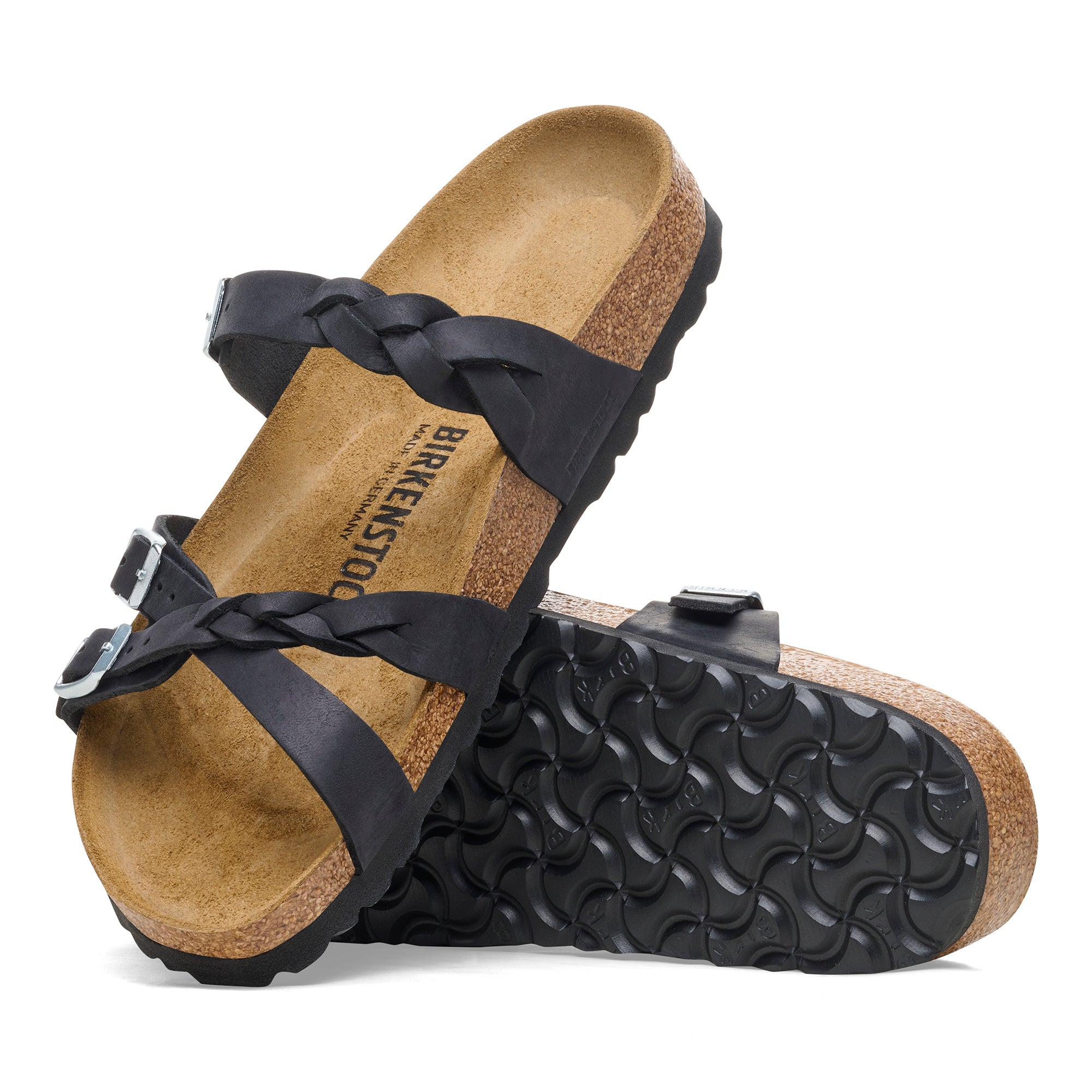 Birkenstock Franca Braided Oiled Leather Women's 7