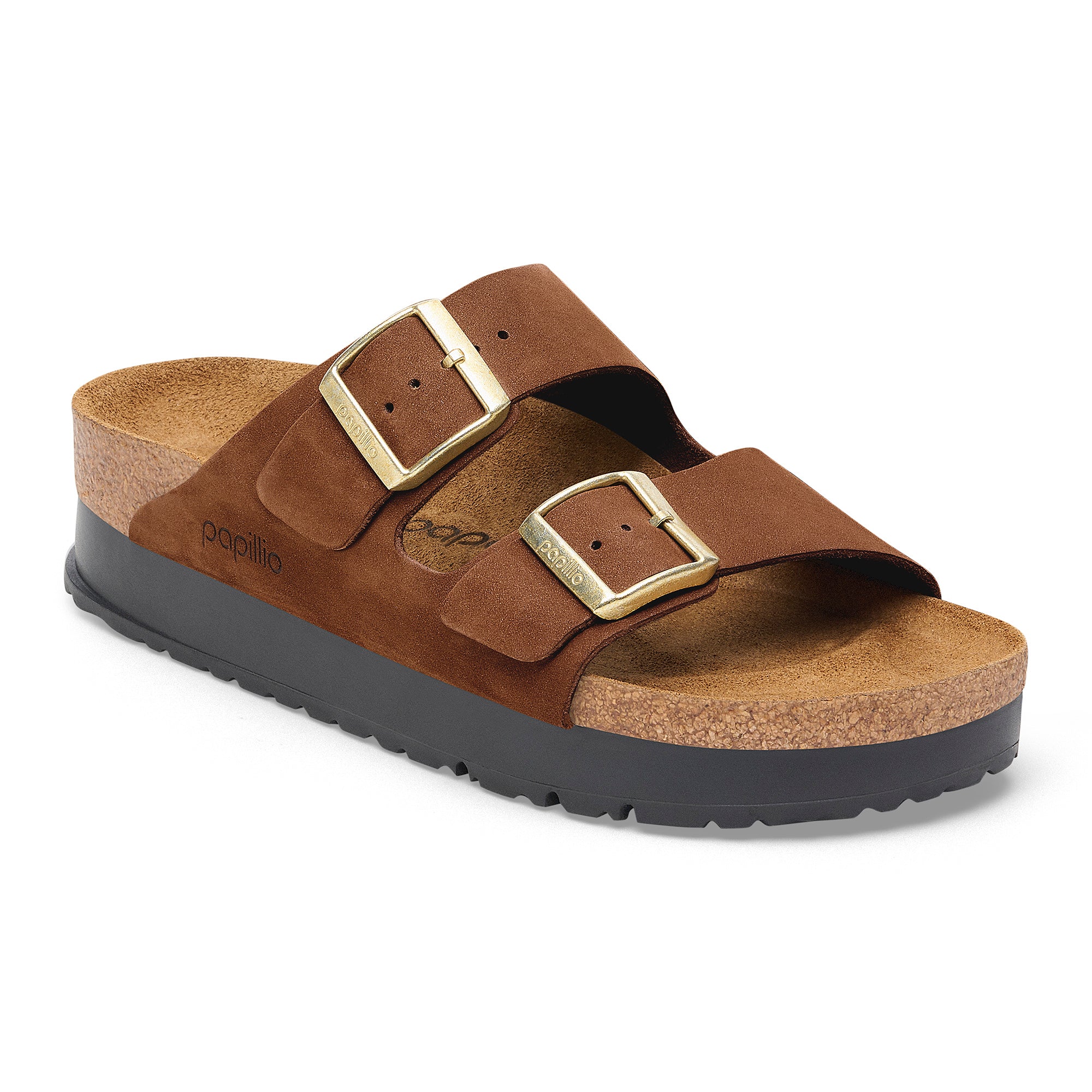 Birkenstock Arizona Flex Platform Nubuck Leather Women's 5