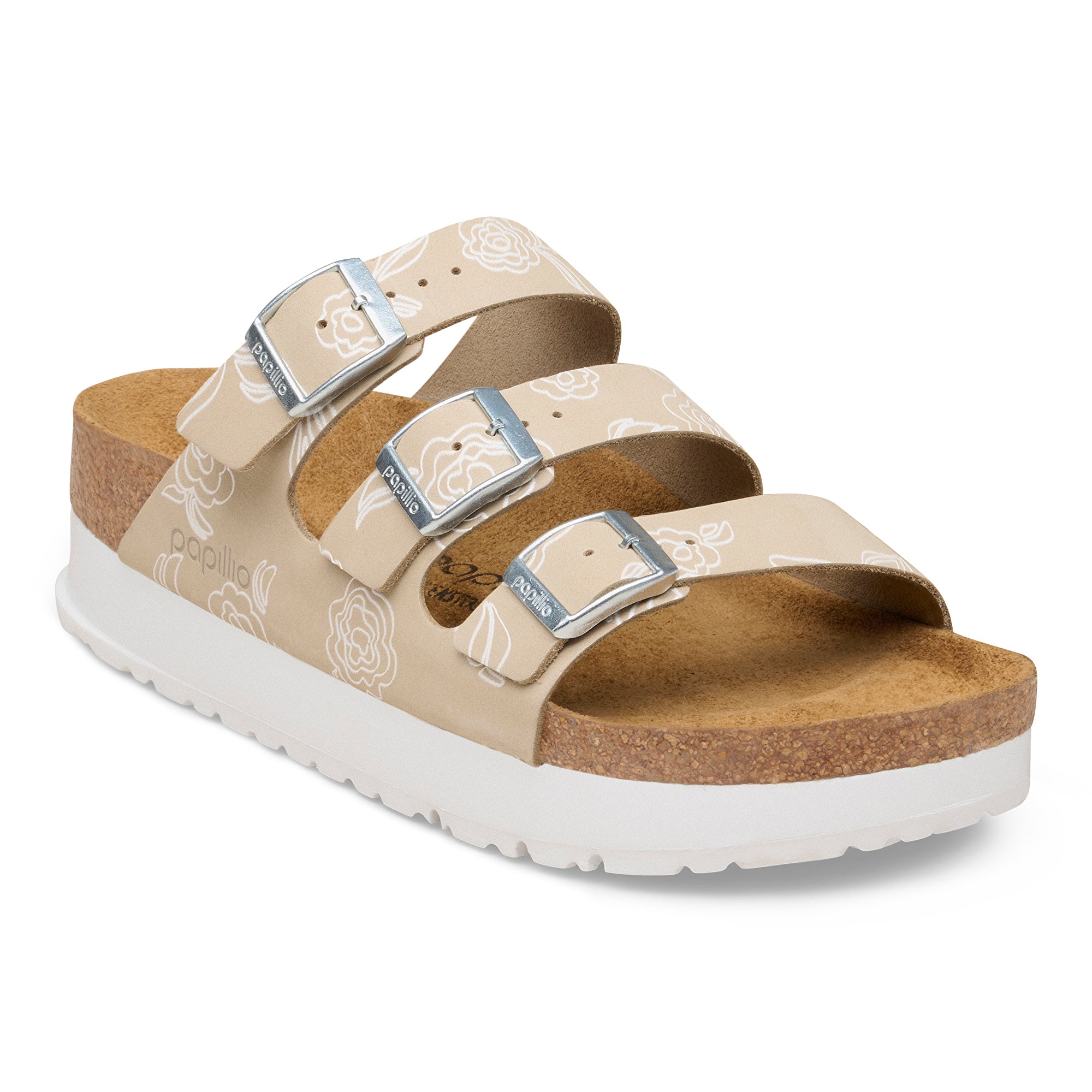 Birkenstock Papillio Florida III Flex Platform Nubuck Leather Women's  3