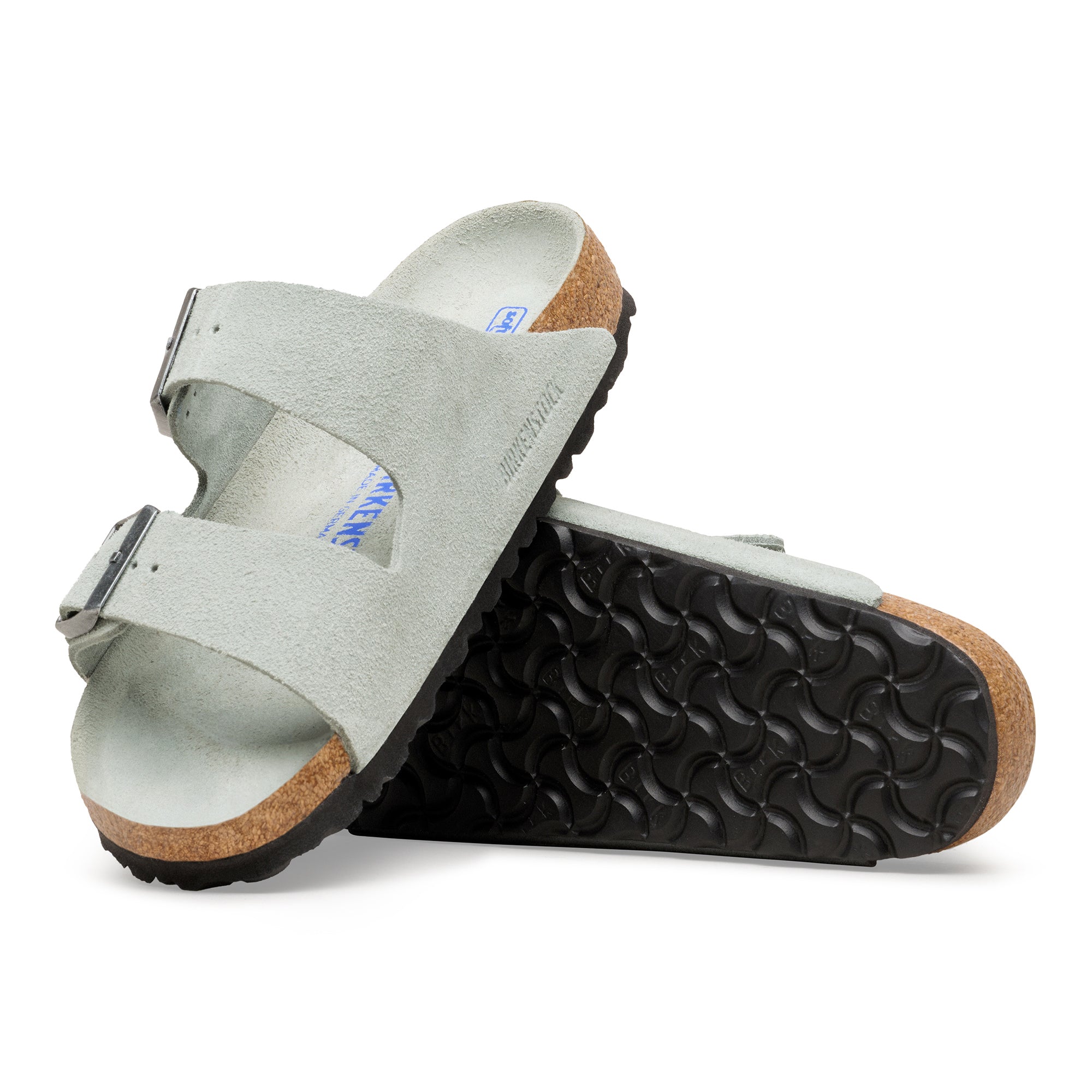 Birkenstock Arizona Soft Footbed Suede Leather Unisex (REGULARE/WIDE WIDTH)  10