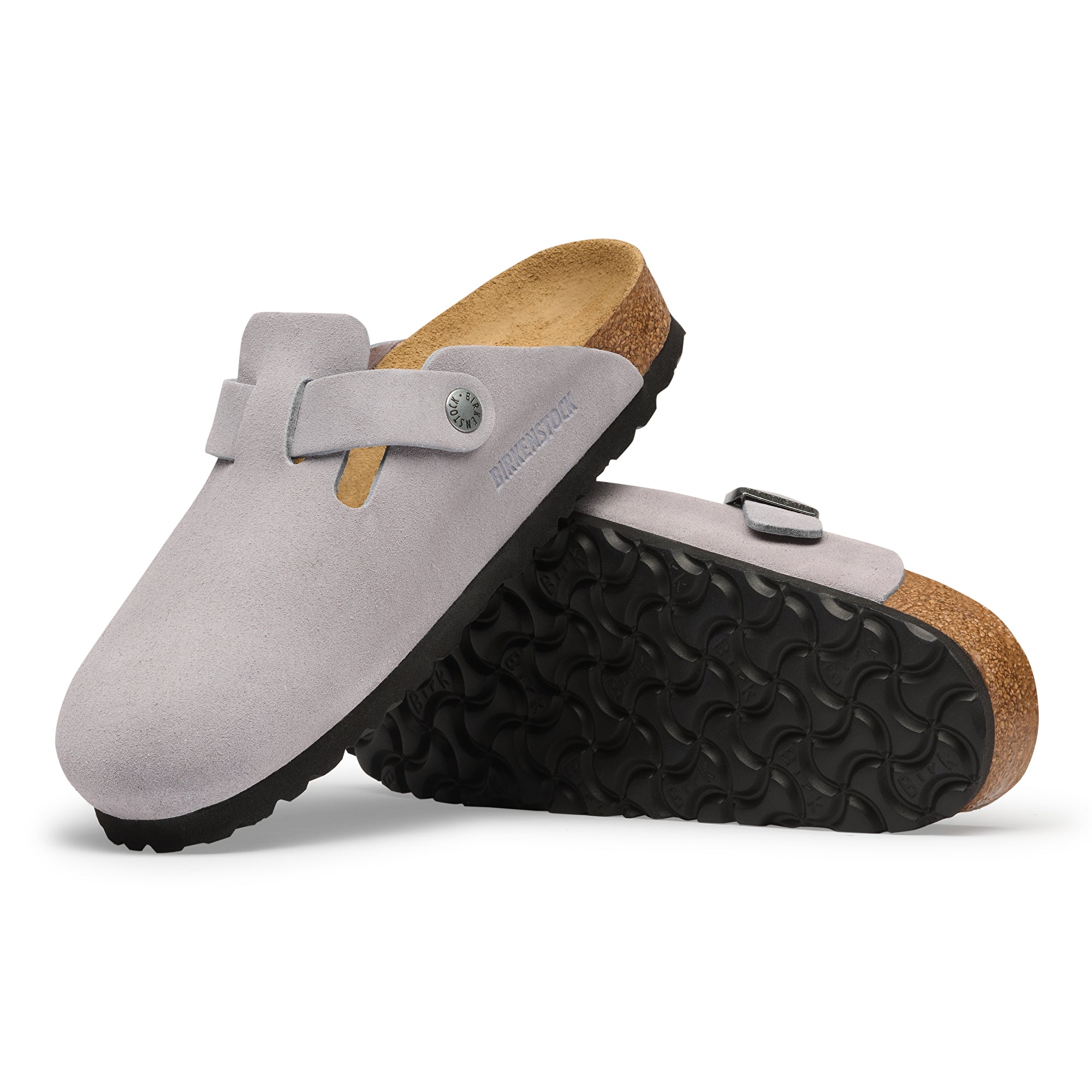 Birkenstock Boston Suede Leather Clog 1