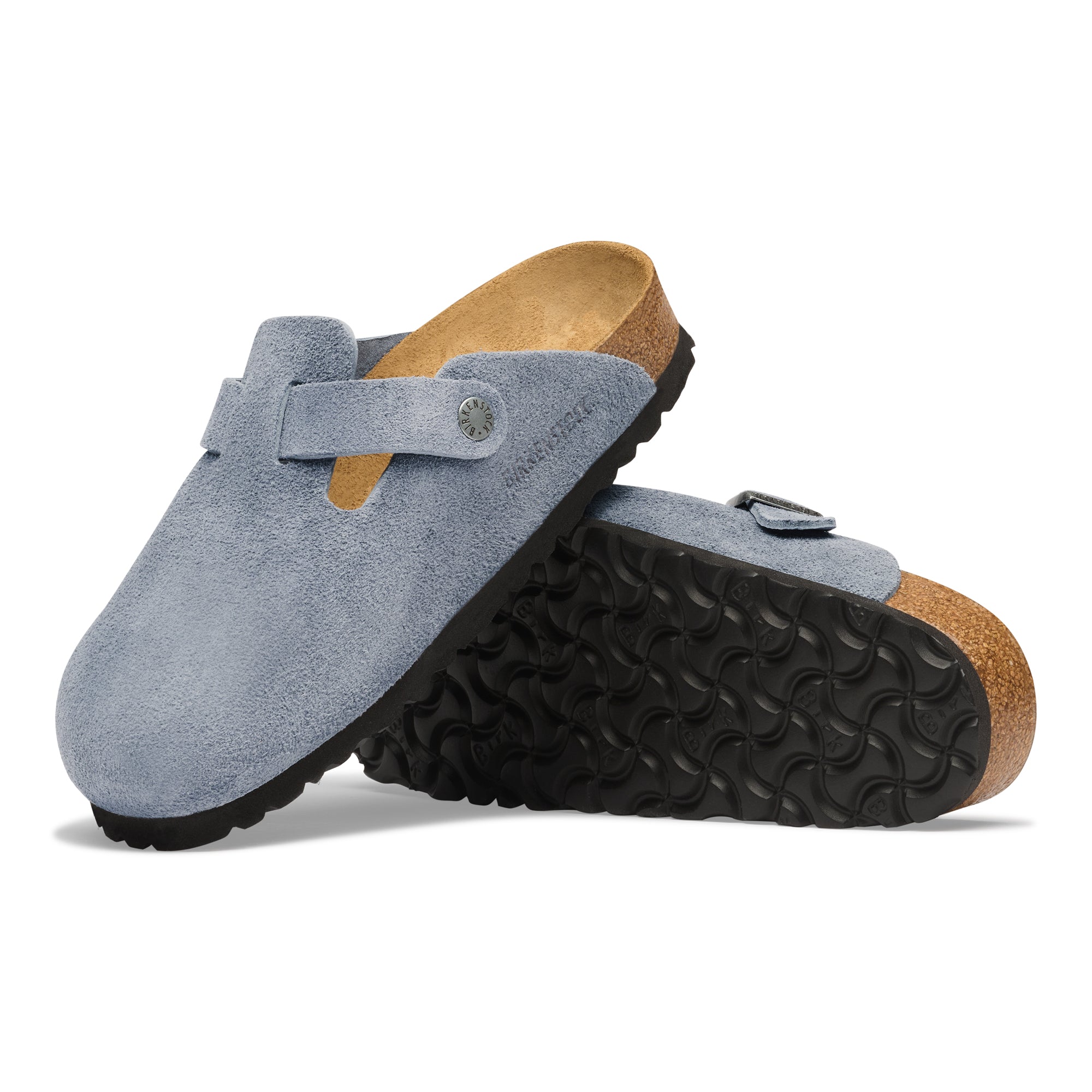 Birkenstock Boston Suede Leather Clog  4