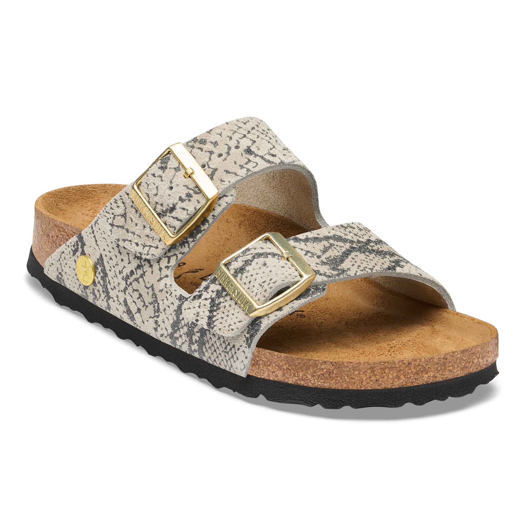 Birkenstock Arizona Suede Snake Print Women's  1