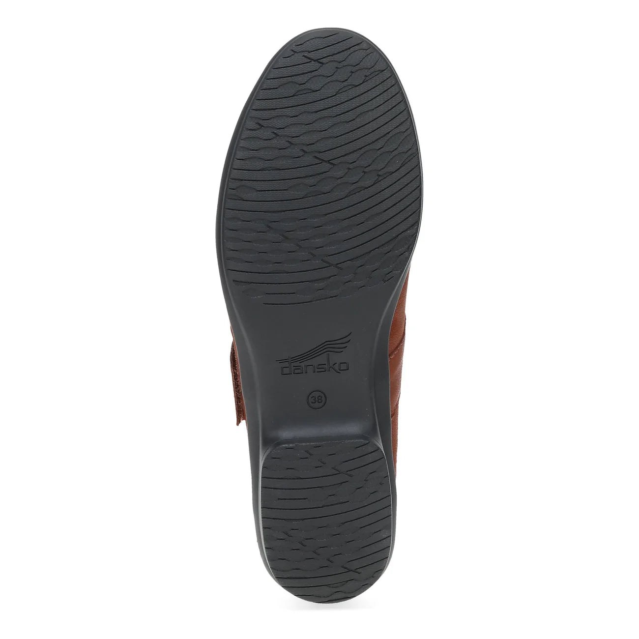 Black sole of a shoe with 'Denisko' branding on a white background