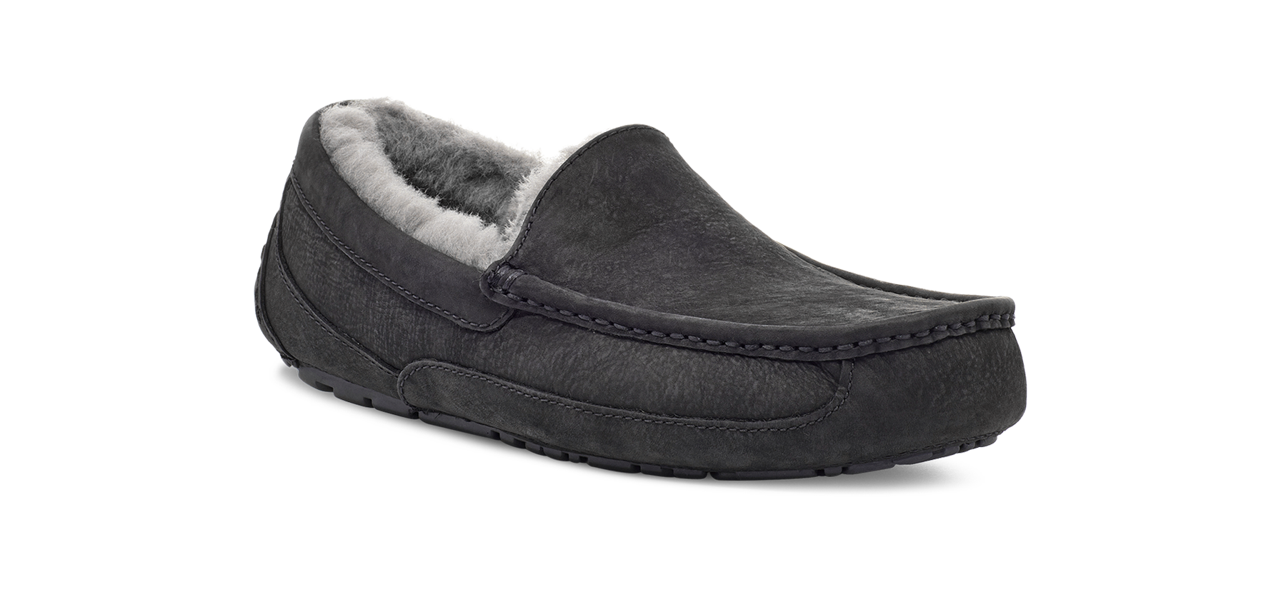 UGG Ascot Matte / Leather Slipper Men's