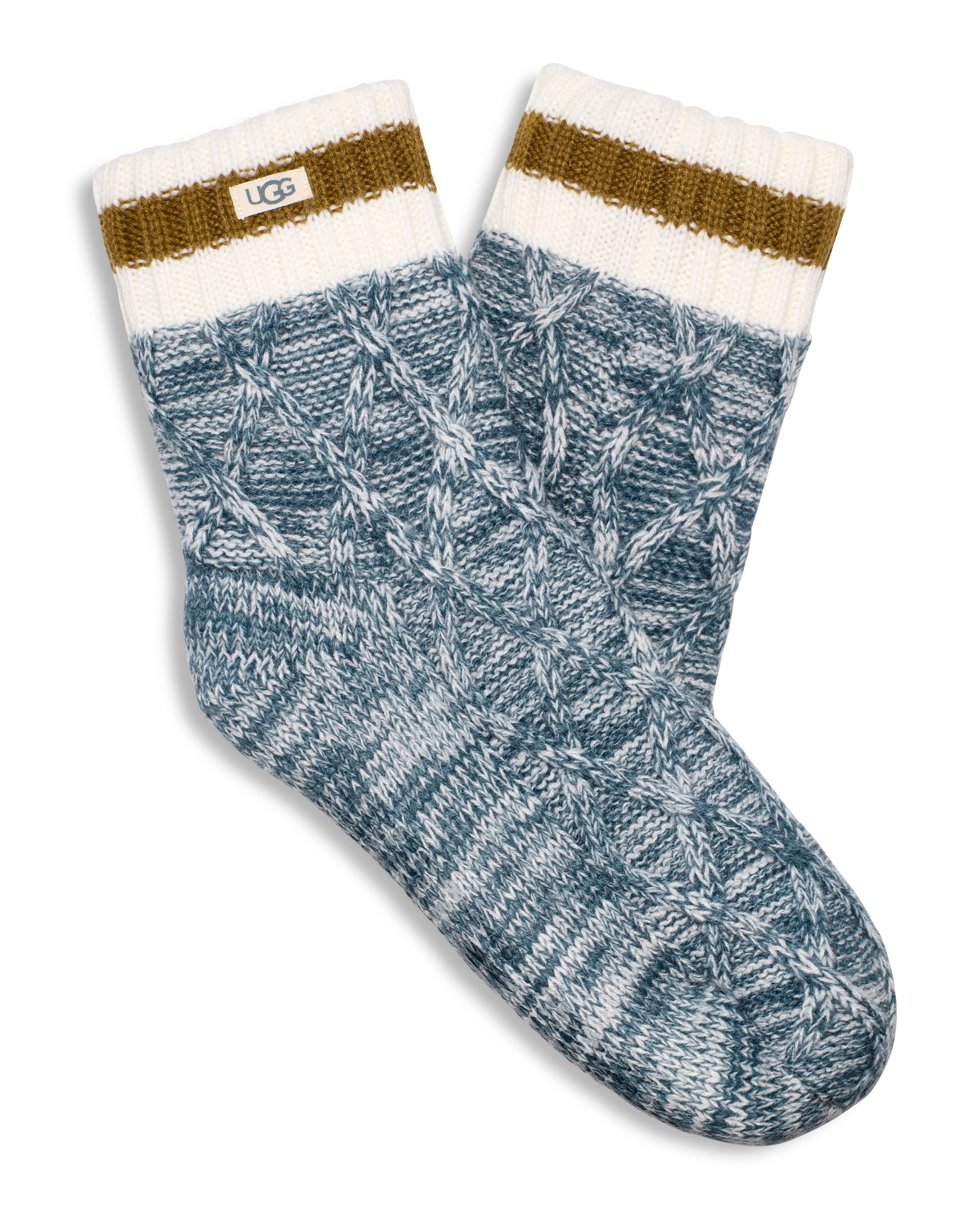 Ugg Deedee Fleece Lined Quarter Socks Women's  3