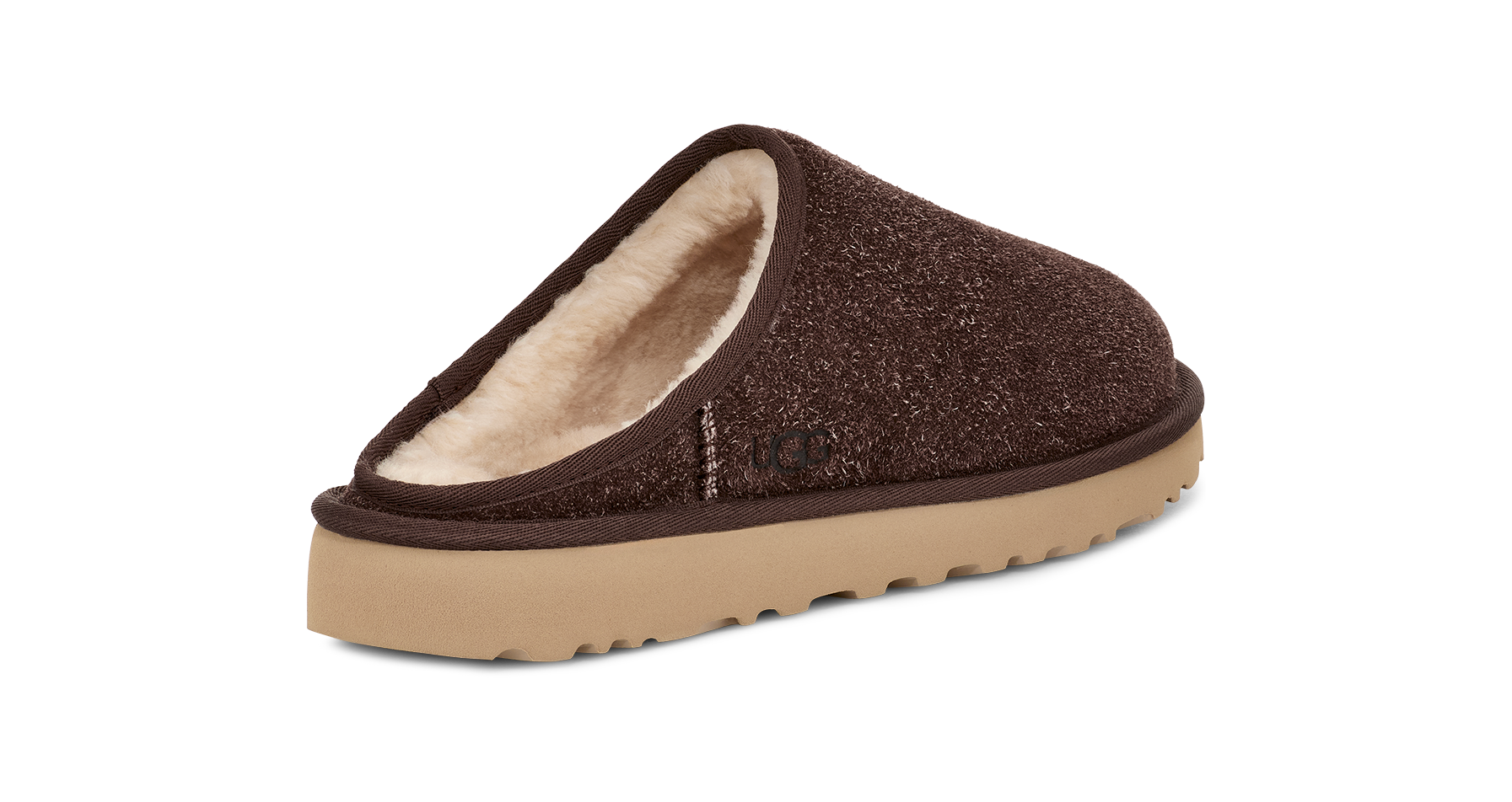 Ugg Classic Slip-On Shaggy Suede Men's  4