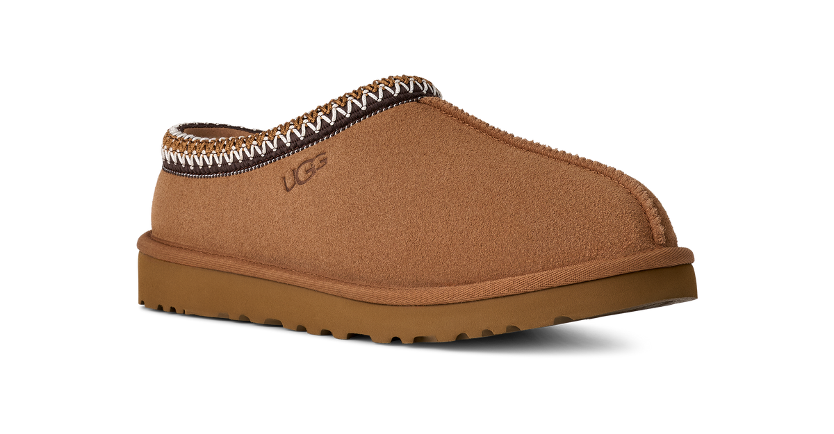UGG Classic Tasman Slip On Sheepskin Fur Lined Suede Slippers Brown Men\'s Sz 13 Amazon.com | UGG Men main image 3