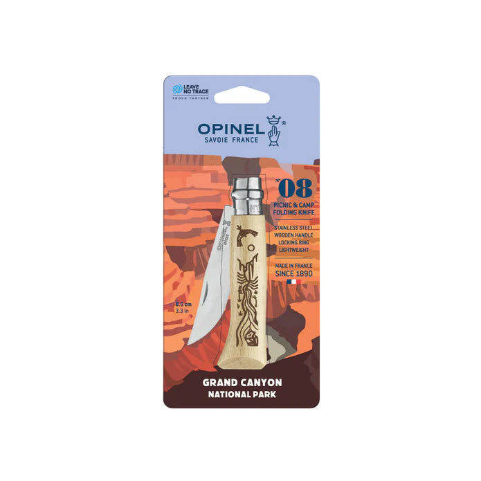 Opinel National Parks Collection No 8 Knife Grand Canyon  