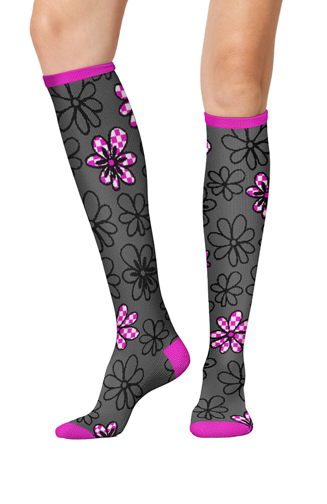 Cherokee 10-15 MMHG Print Support Sock Women's 14