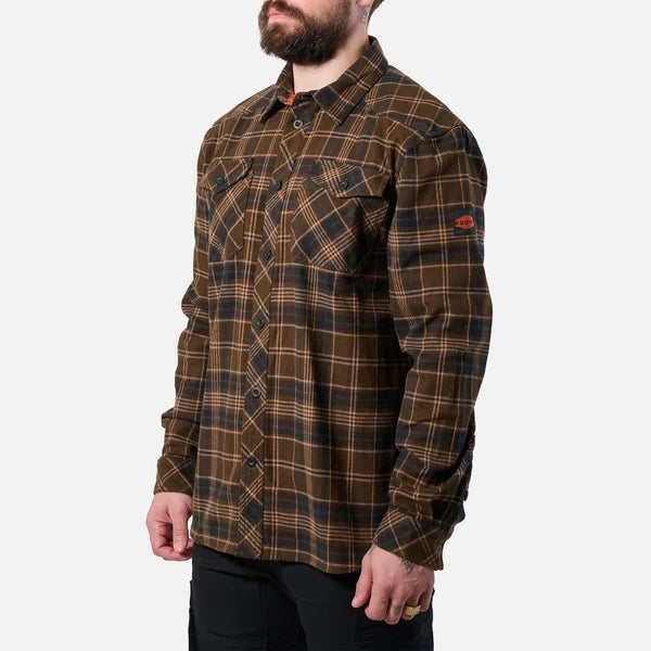 Brunt The Clark Heavyweight Flannel Shirt  2