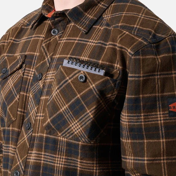 Brunt The Clark Heavyweight Flannel Shirt  5