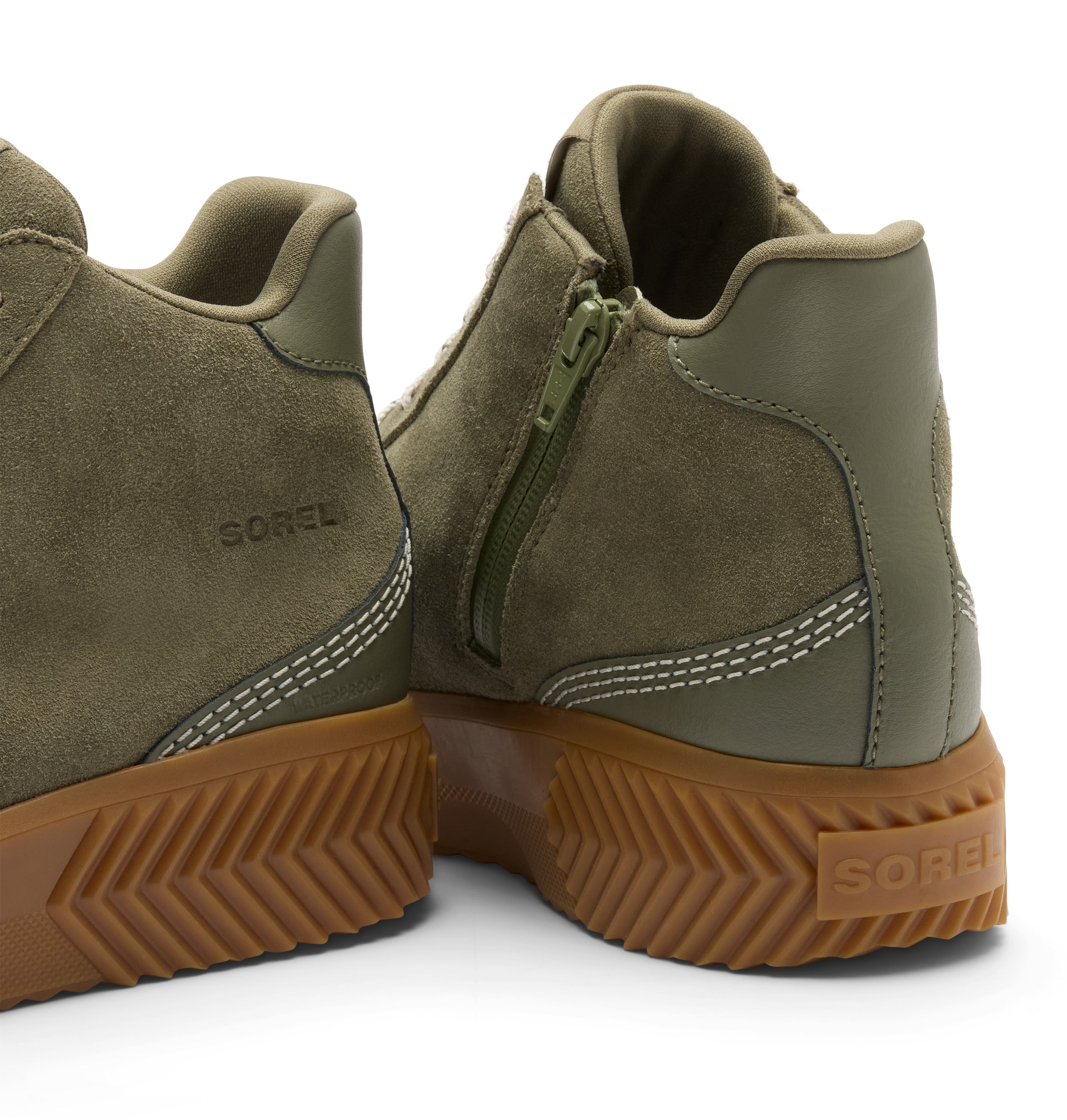 Sorel Ona Ave Zip Mid Waterproof Sneaker Women's 6