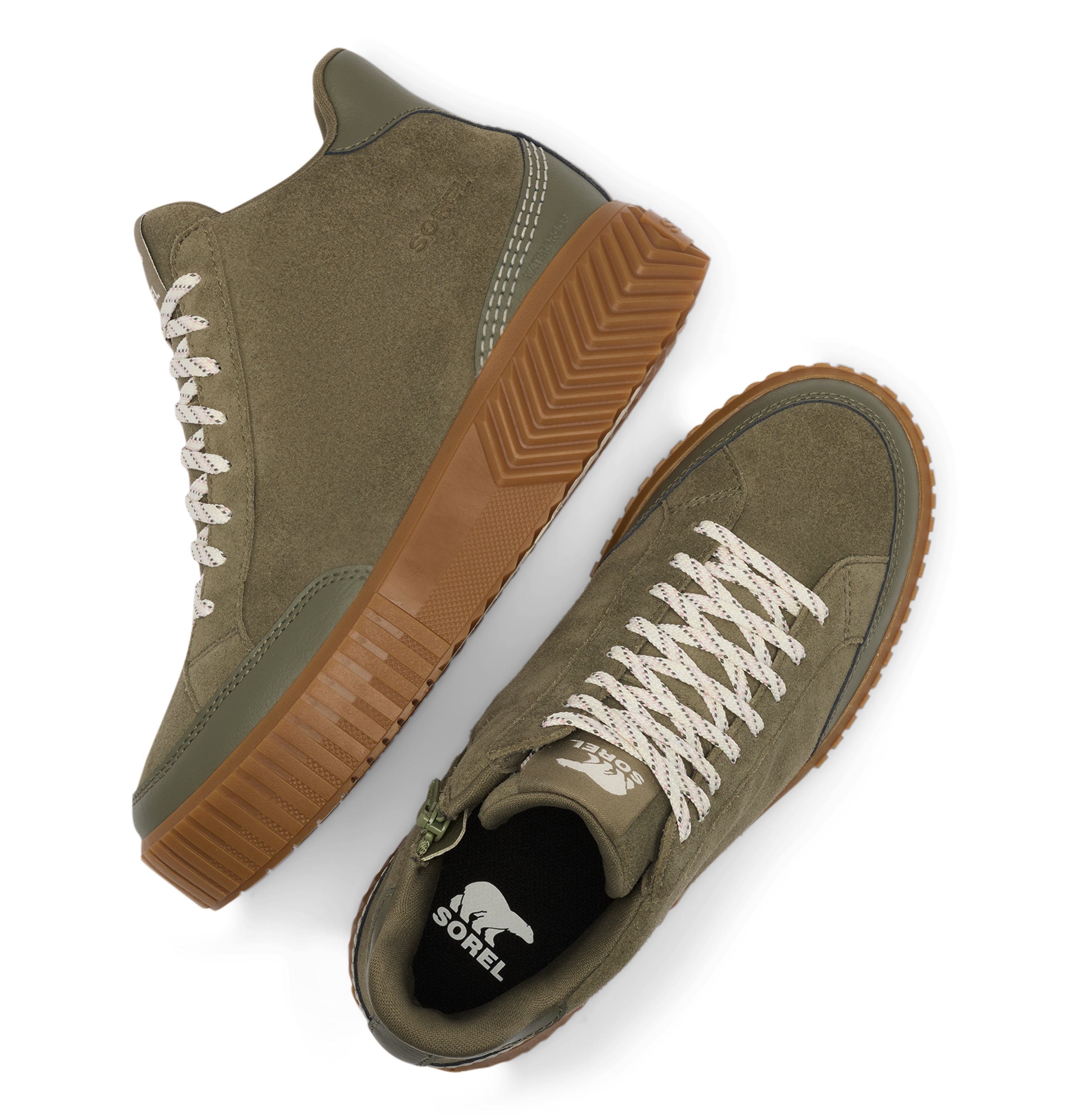Sorel Ona Ave Zip Mid Waterproof Sneaker Women's 10