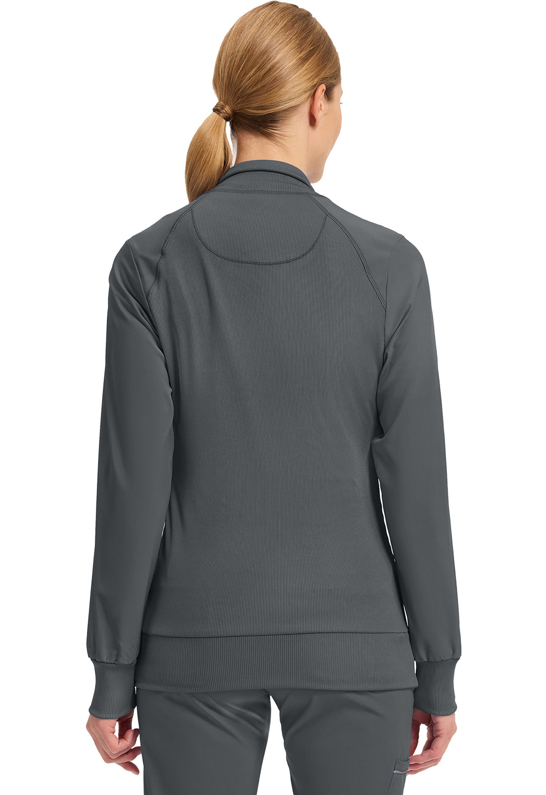 Cherokee Zip Front Warm Up Scrub Jacket Women's 13