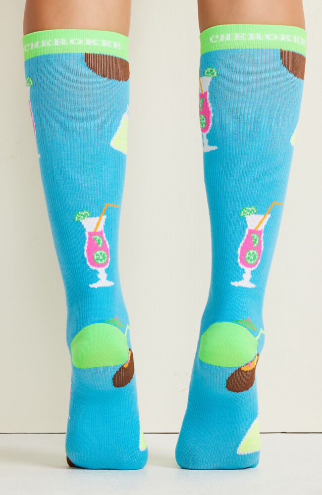 Cherokee 10-15 MMHG Print Support Sock Women's 7