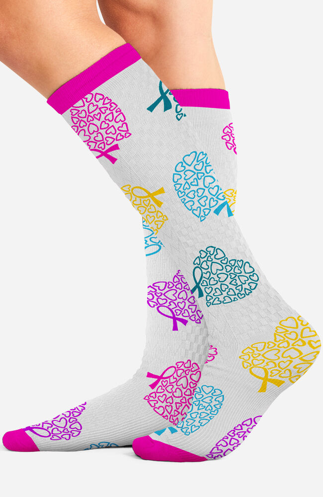 Cherokee 10-15 MMHG Print Support Sock Women's 27