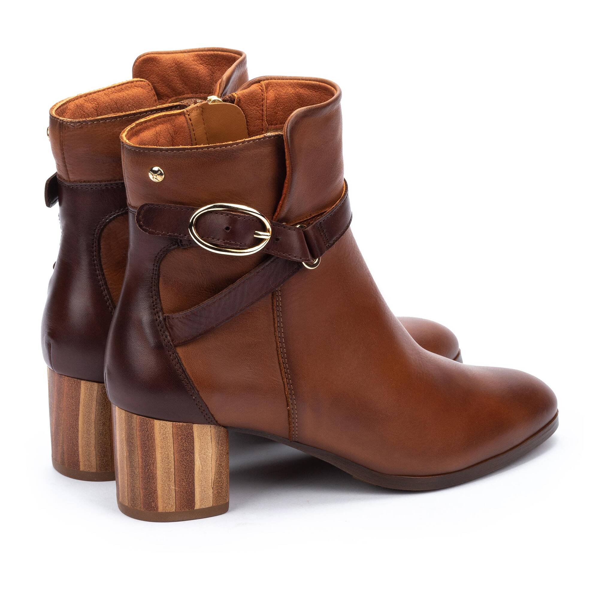 Women's Pikolinos Calafat Ankle Boots with Buckle