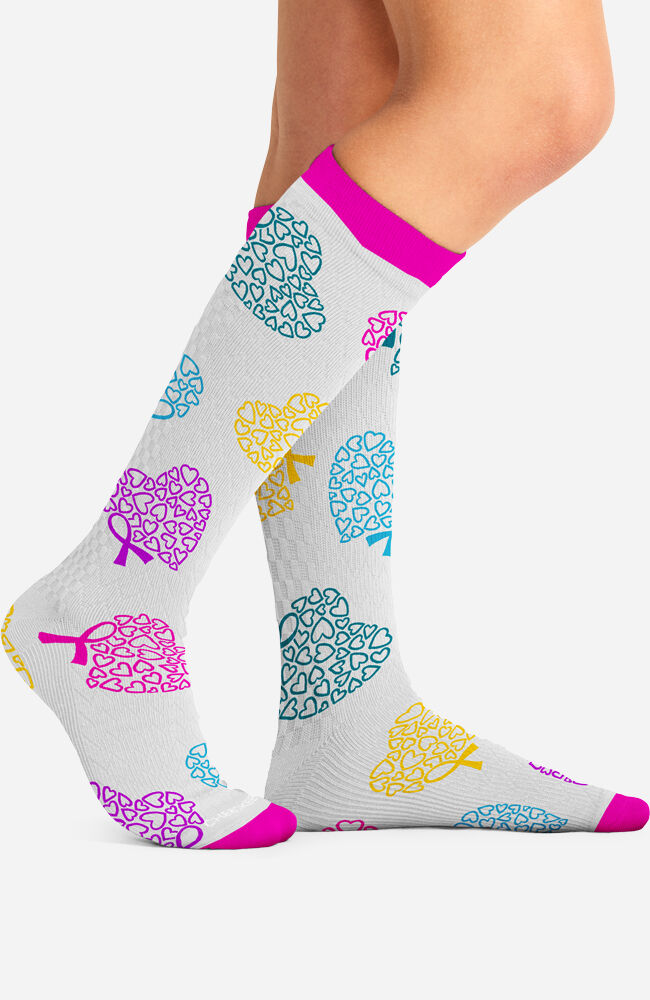 Cherokee 10-15 MMHG Print Support Sock Women's 28