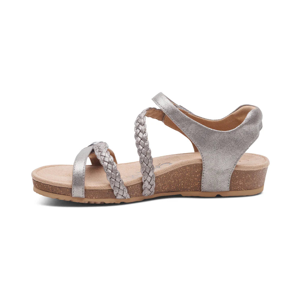 Aetrex Jillian Braided Quarter Strap Sandal Women's  29