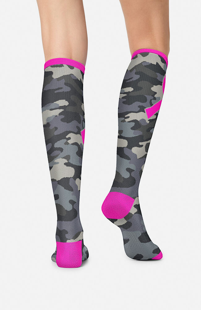 Cherokee 10-15 MMHG Print Support Sock Women's 6