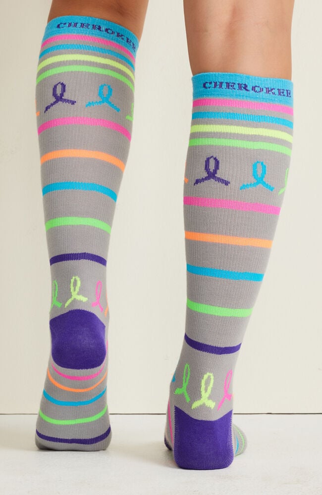 Cherokee 10-15 MMHG Print Support Sock Women's 38