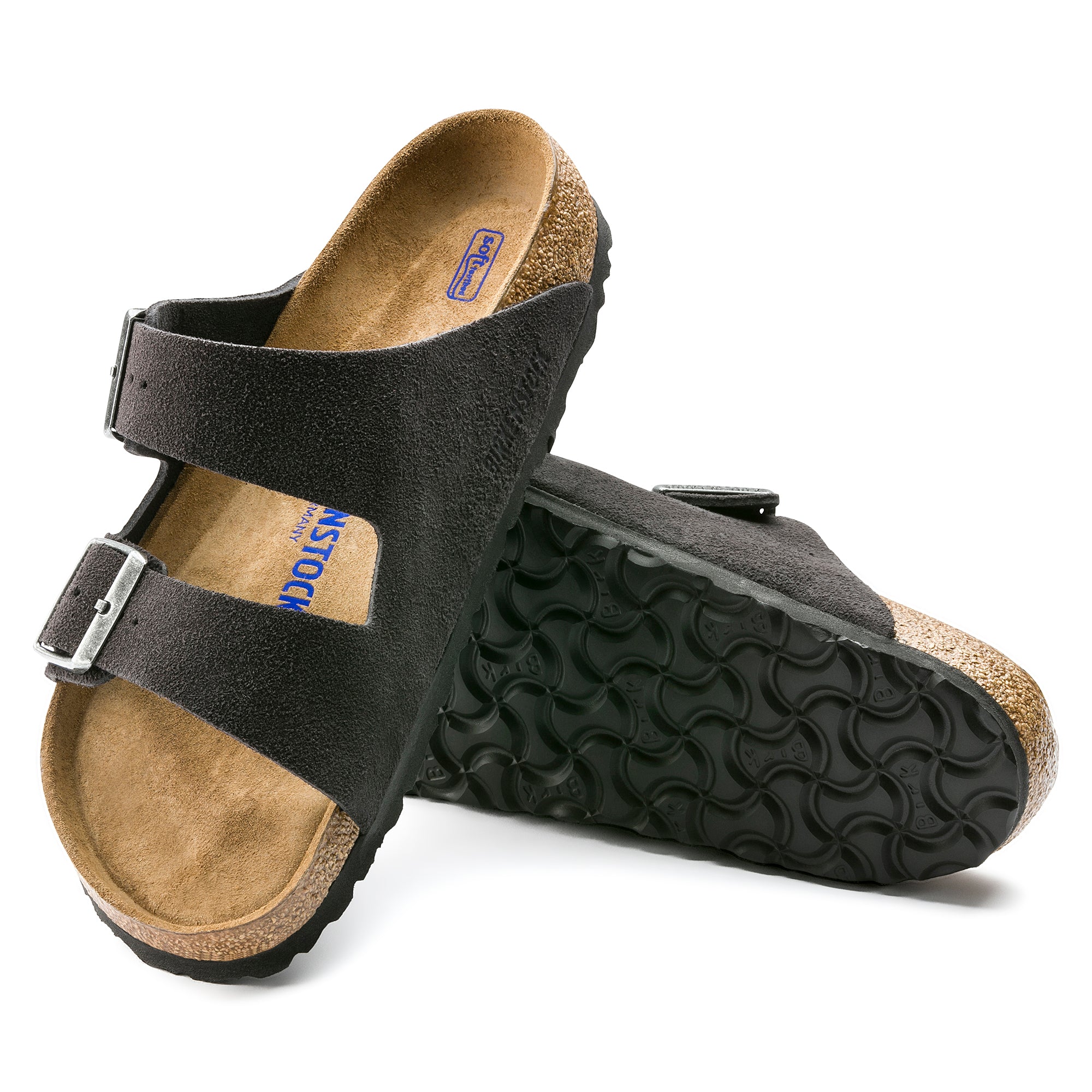 Birkenstock Arizona Soft Footbed Suede Leather Unisex (REGULARE/WIDE WIDTH) 7