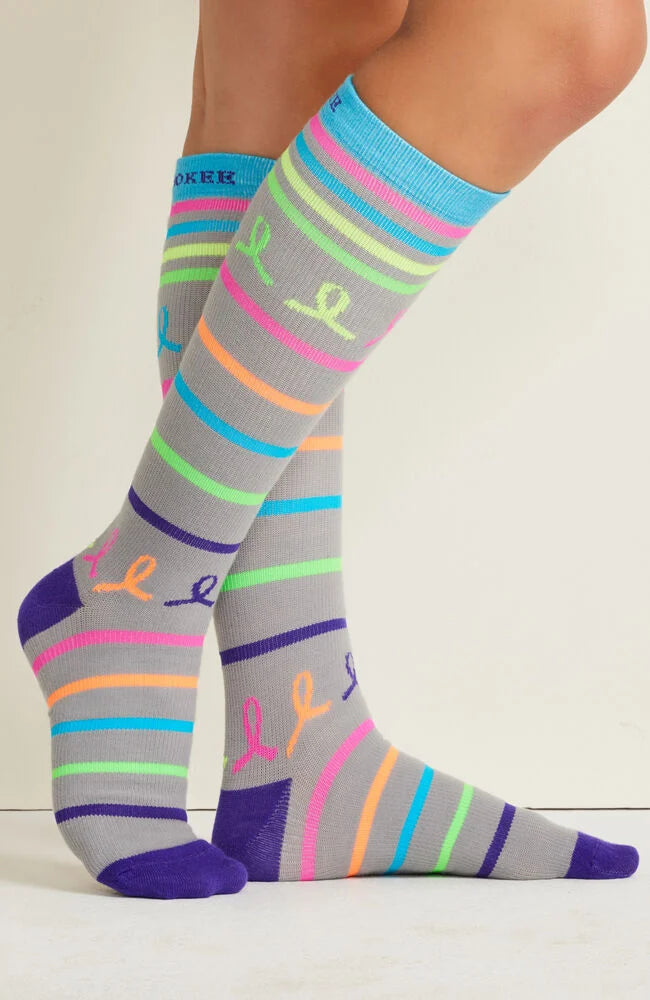 Cherokee 10-15 MMHG Print Support Sock Women's 39