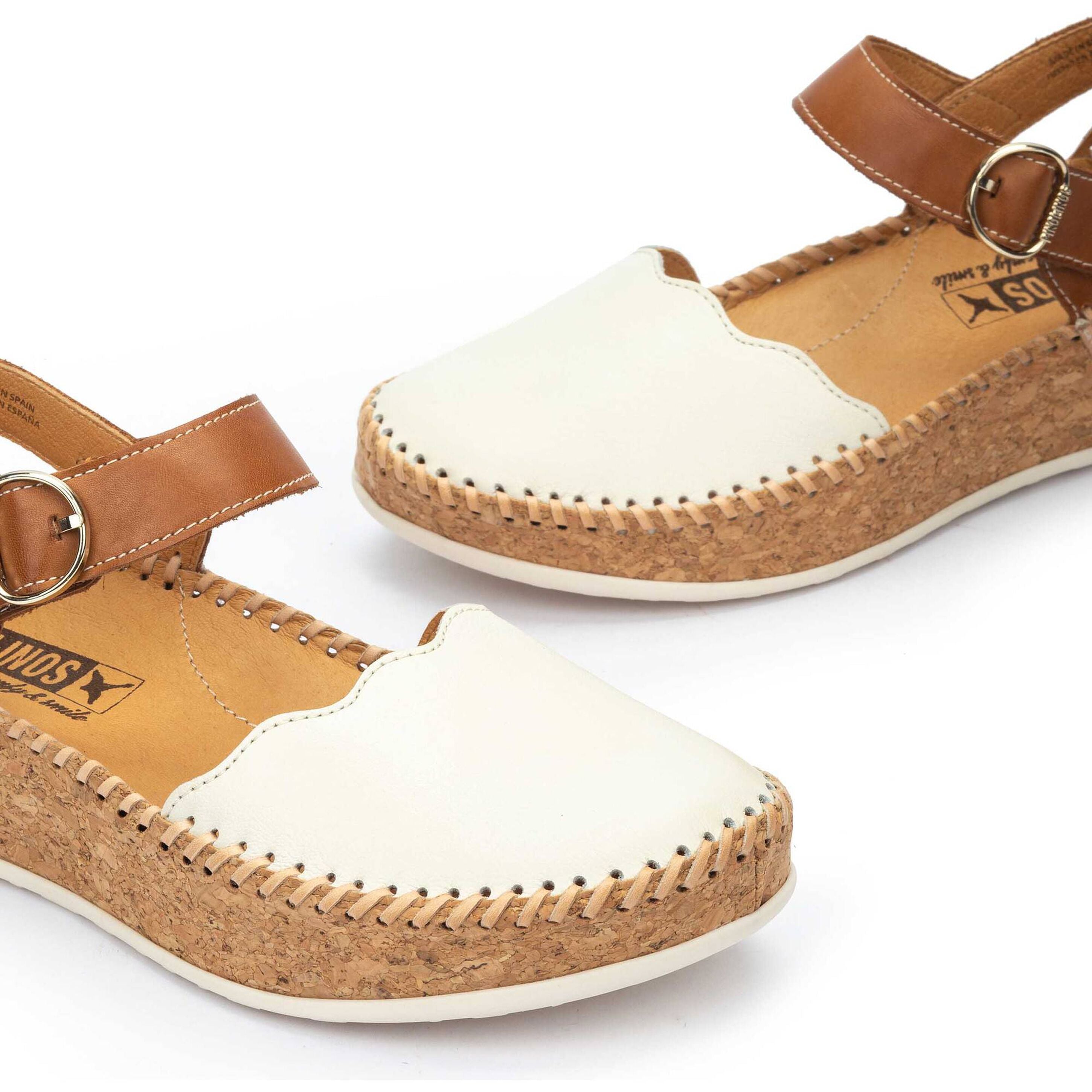 Pikolinos Marina Semi-Open Shoes with Velcro Closure Women's